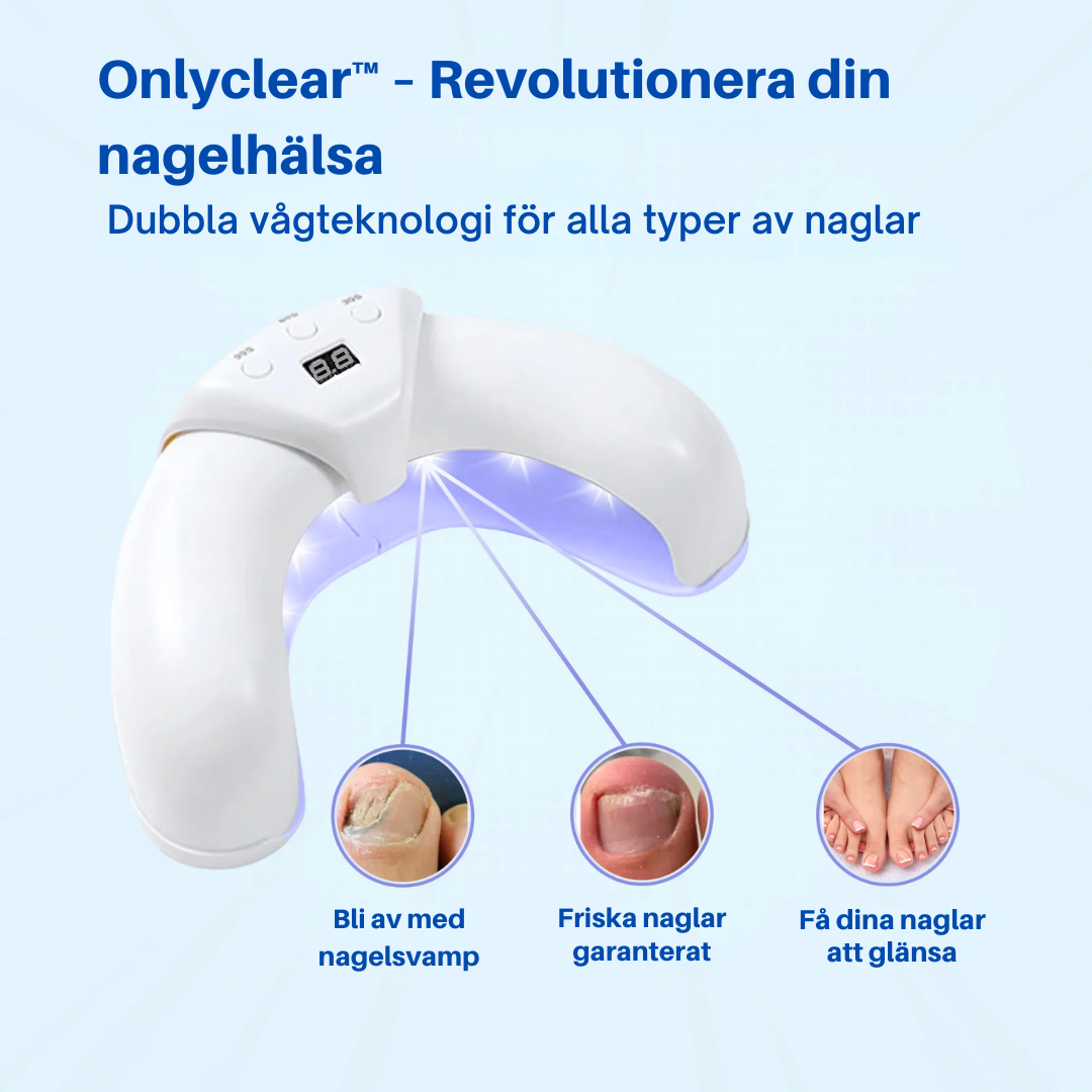 OnyClear™- Laser mot nagelsvamp