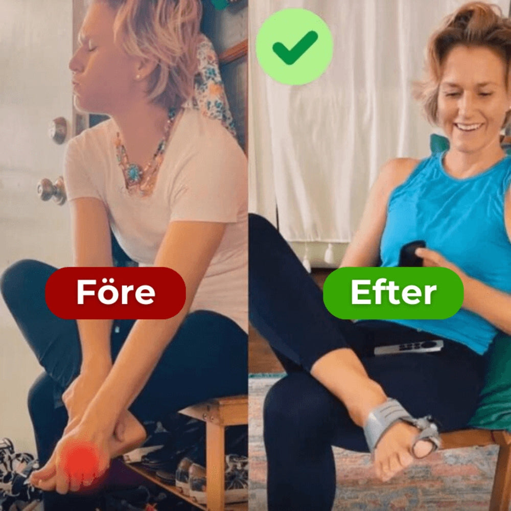 Mjuk Justering Och Smärtlindring För Hallux Valgus