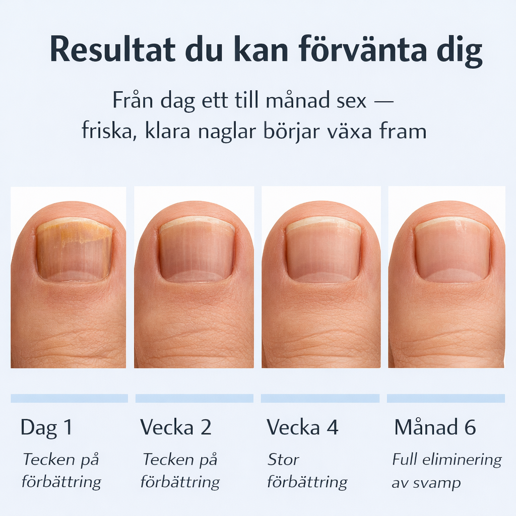 6-månaders resultattidslinje