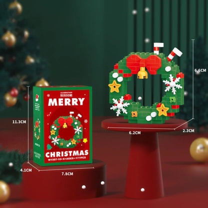 SANTA BYGGBLOCK™ – 12 KREATIVA JULFIGURER FÖR FAMILJEN