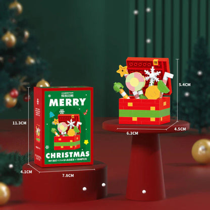 SANTA BYGGBLOCK™ – 12 KREATIVA JULFIGURER FÖR FAMILJEN