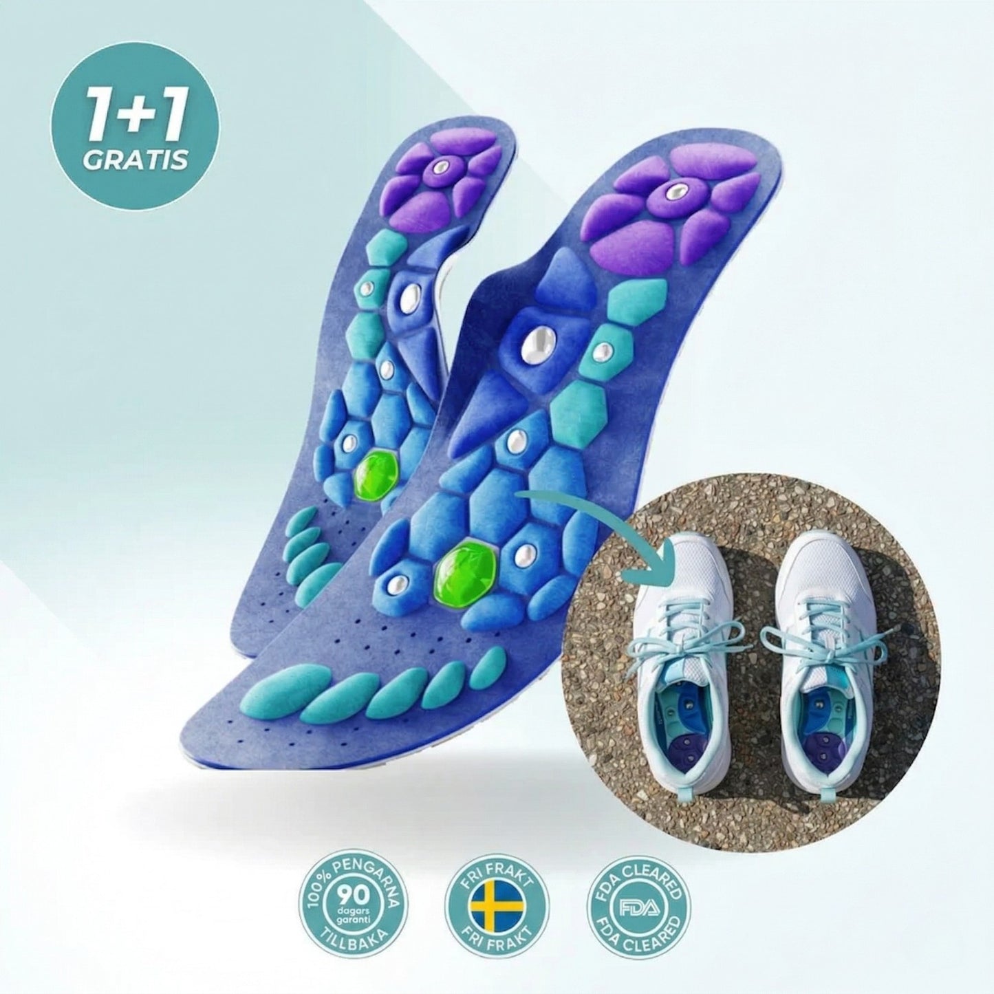 Nova™ magnetiska sulor | Gå ner i vikt med VARJE STEG