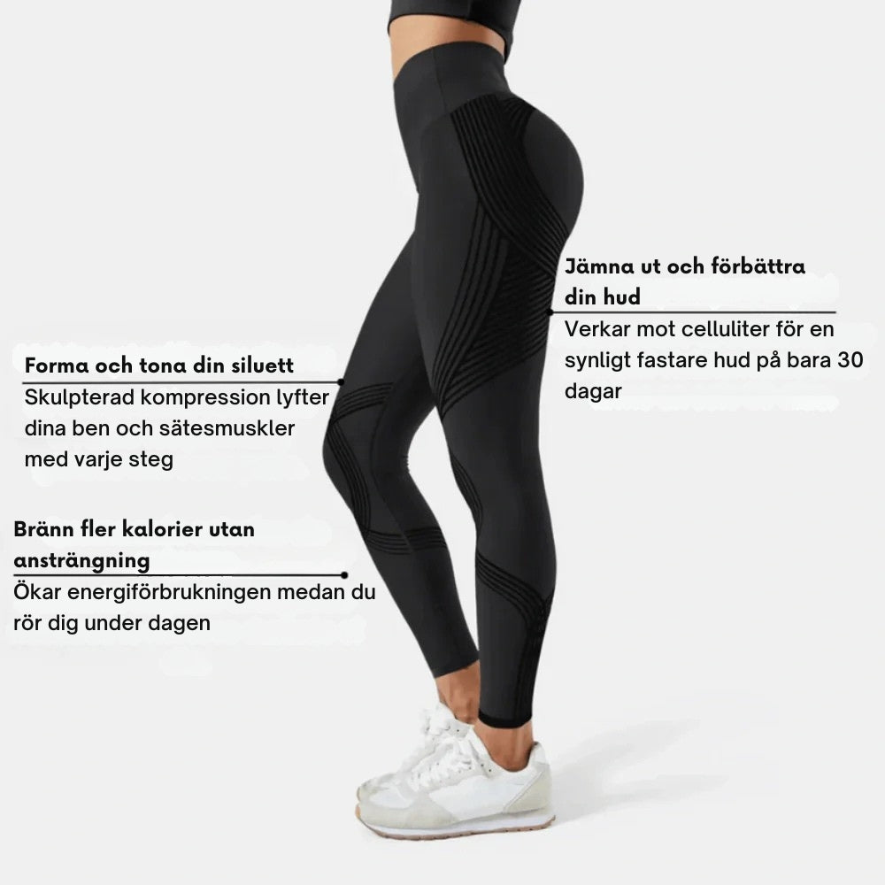 PureFit 3D Sculpt Leggings – Bekväm Passform