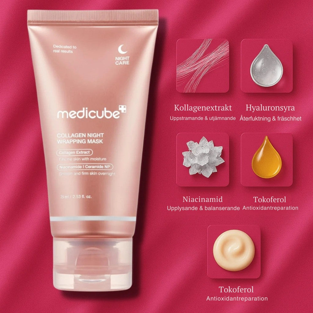 Medicube Kollagen nattinpackningsmask