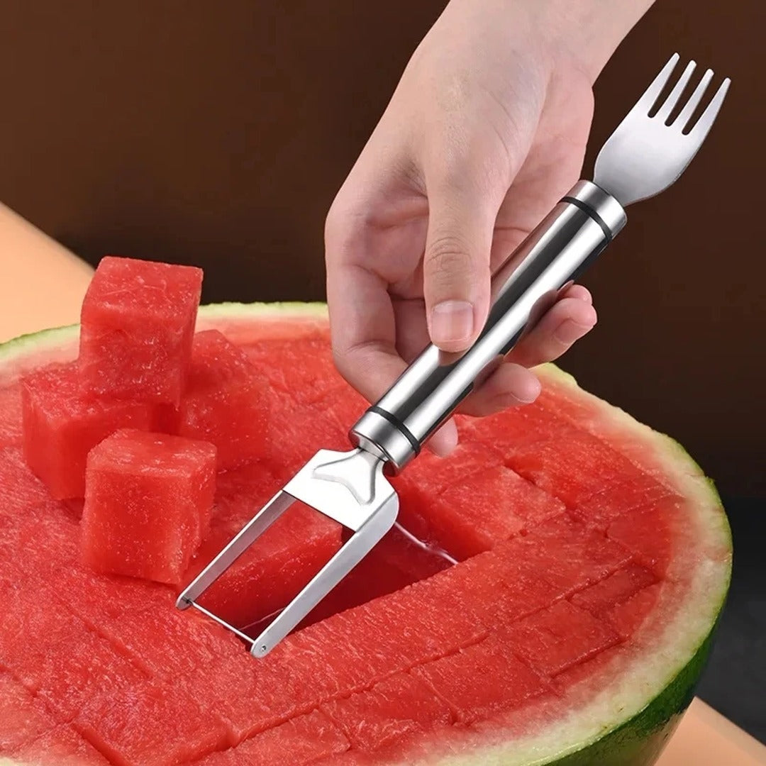 Skär melon på sekunder