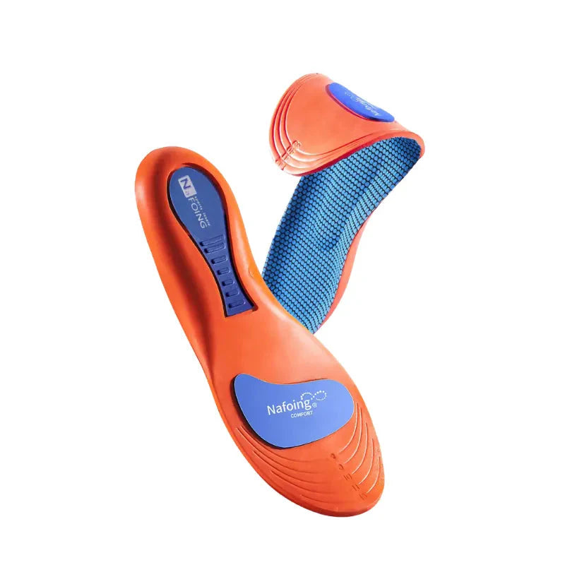 Set med ergonomiska stödsulor