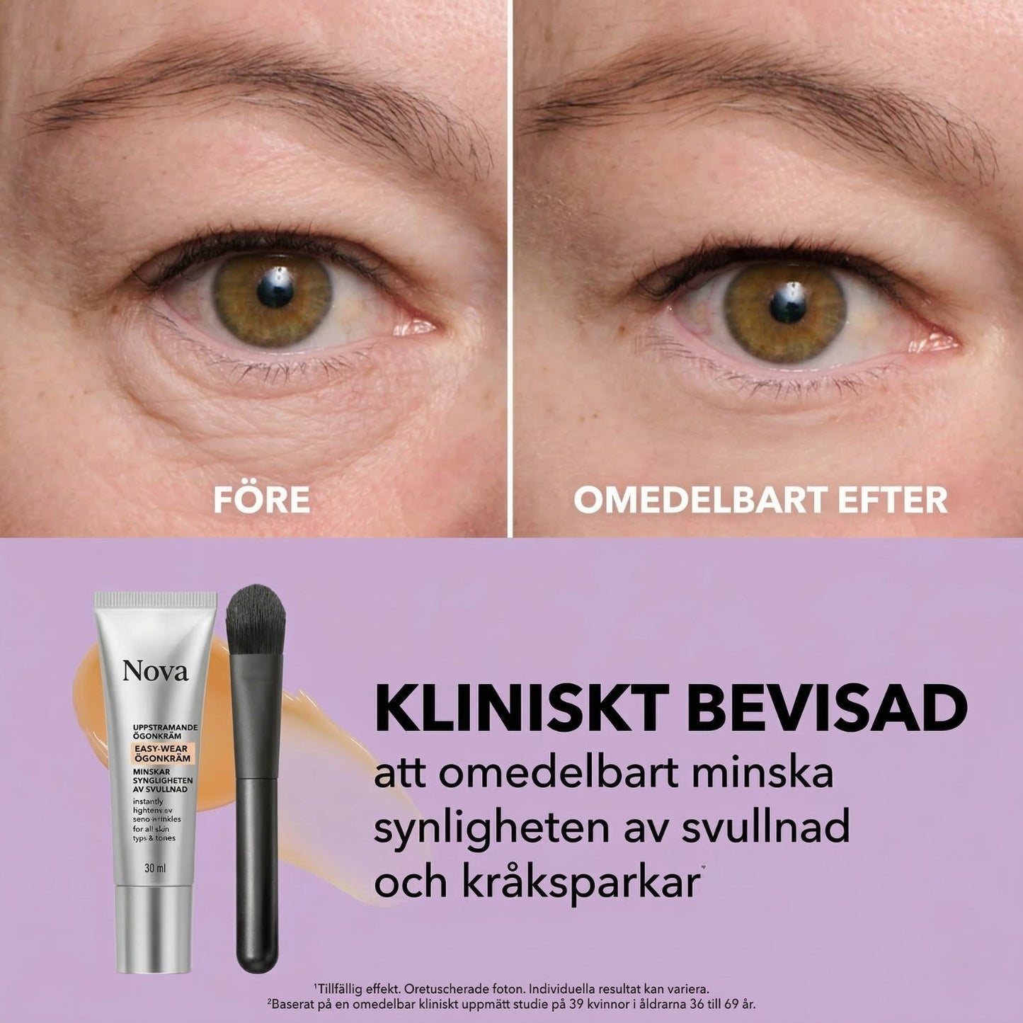 Nova™ - Huduppstramande kräm