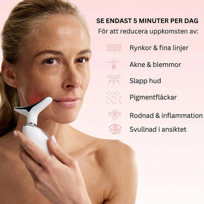 Nova 7-i-1 LED-enhet för ansiktsskulptering
