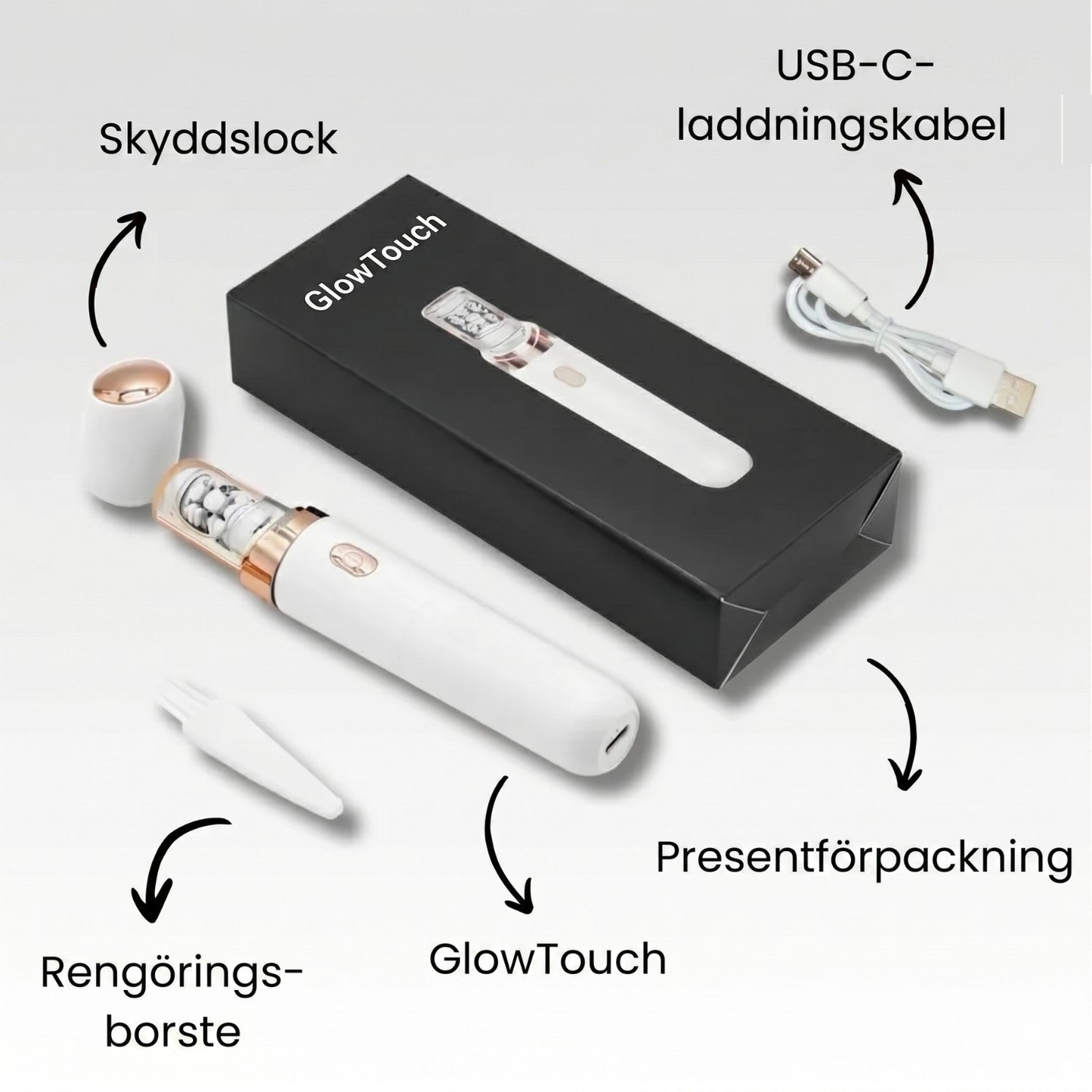 NOVA GlowTouch Pro - Paketinnehåll