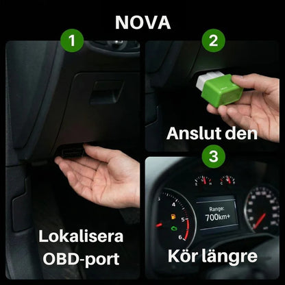 NOVA™ OBD Bränslesparare — kör längre på varje tank