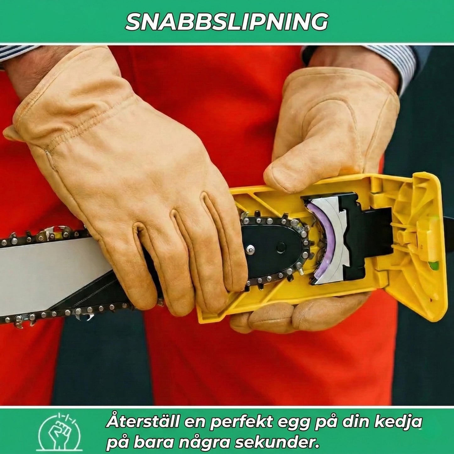 Nova Ultra-Hastighet Kedjesågslipare – Omedelbar Precision för Effektiv Skärning