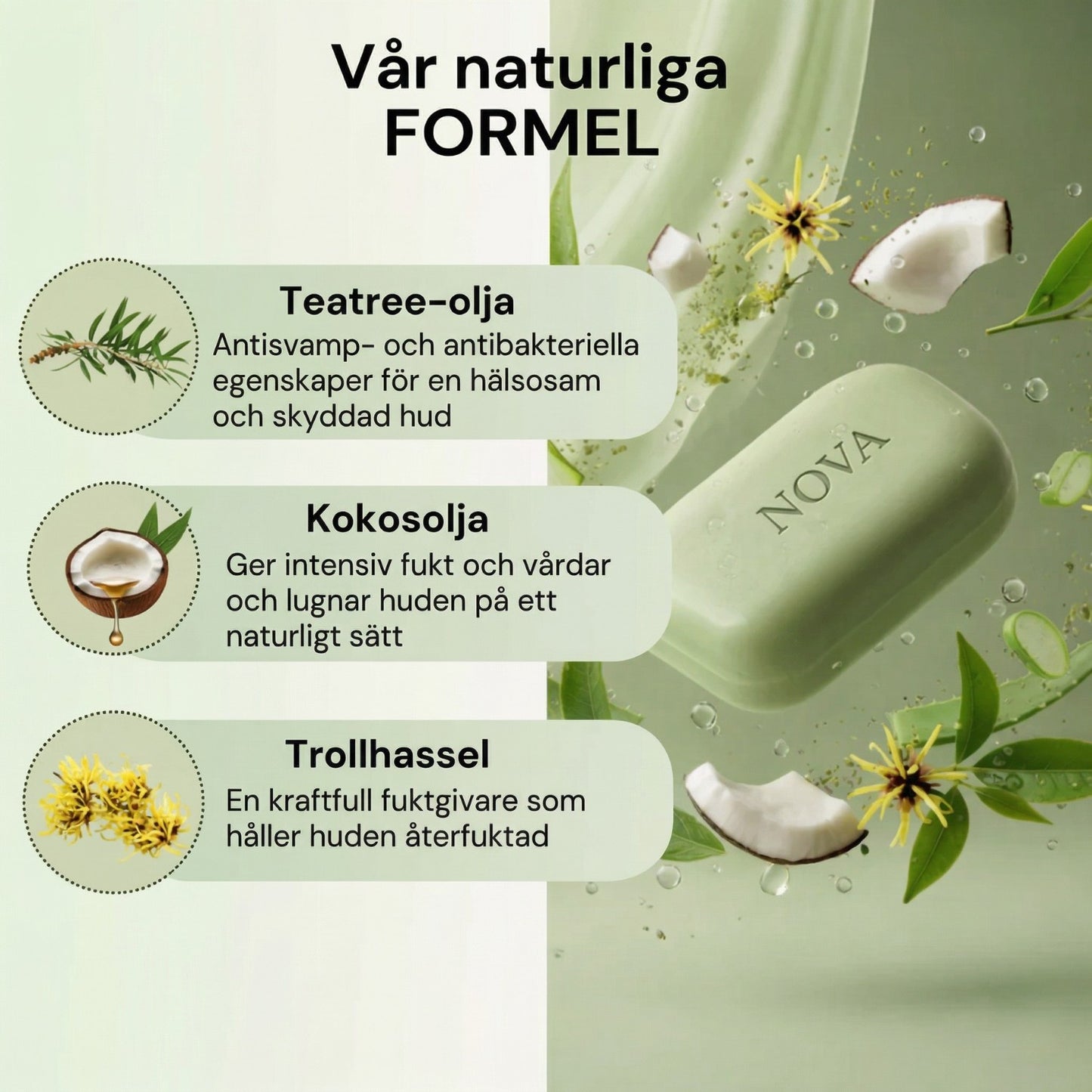 Nova svampdödande tvål