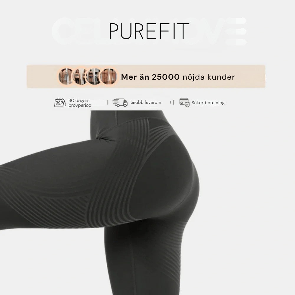 PureFit 3D Sculpt Leggings – Bekväm Passform