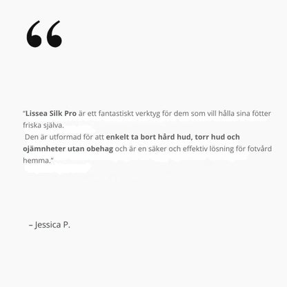 Lissea Silk Pro 2 – Mjuka fötter utan dyra salongbesök