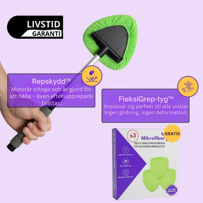 GlassWand™ – Enkel rengöring för kristallklara vindrutor