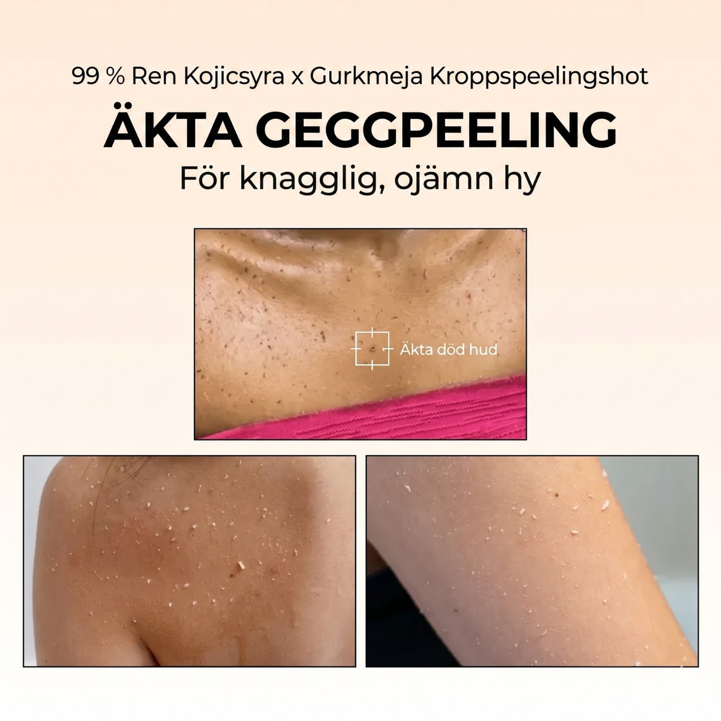 Peel Shot exfolierande spray med kojinsyra och gurkmeja