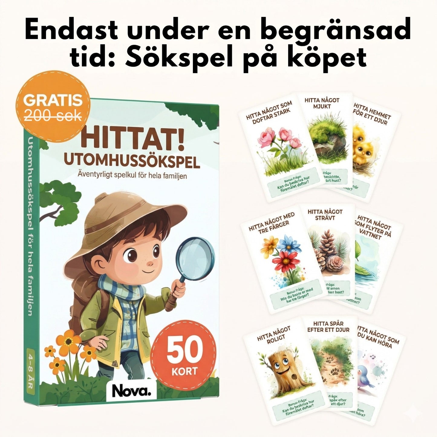 Nova Äventyrsmikroskop® (Startset för påskpresent)