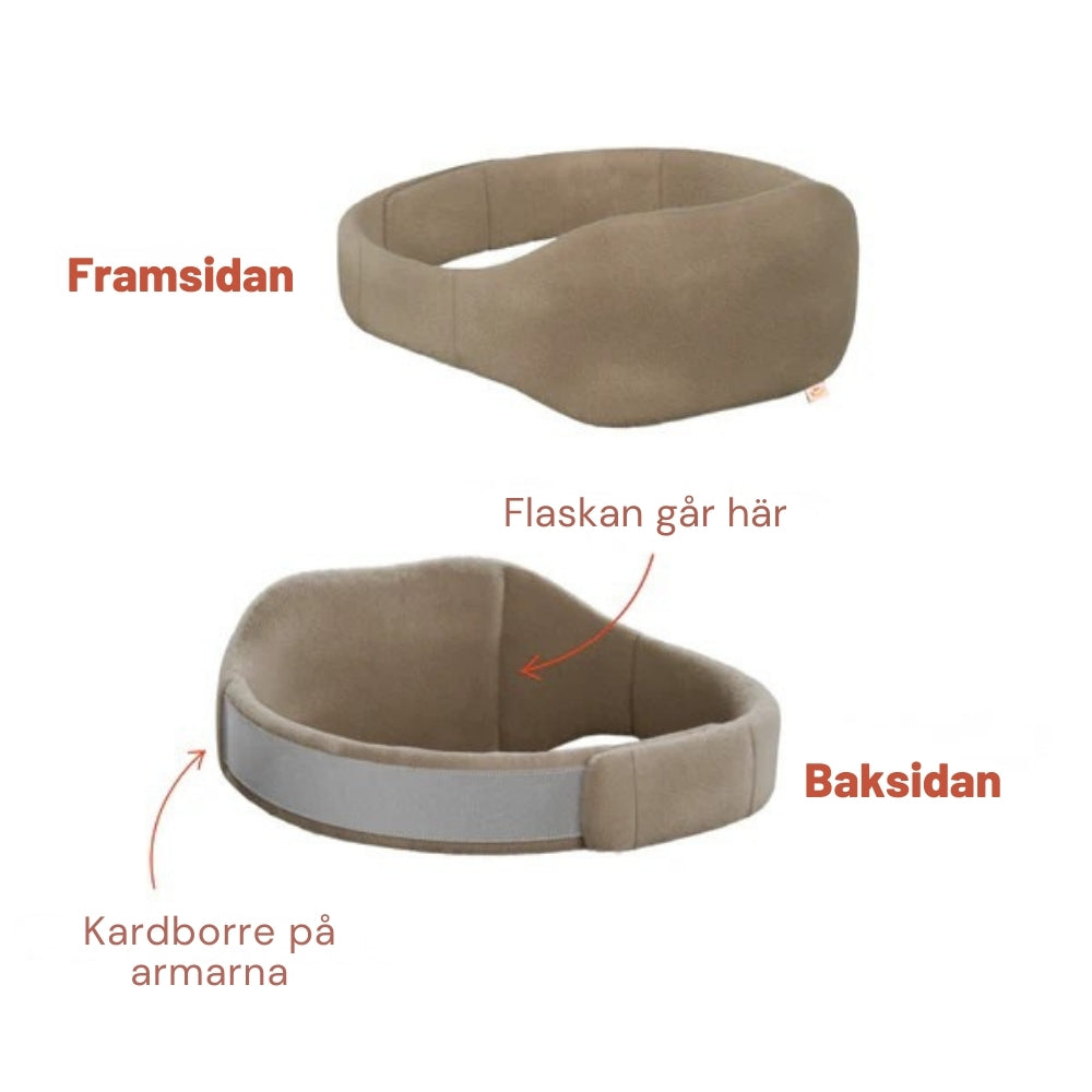 Bärbar Värmebälte för Smärtlindring och Komfort