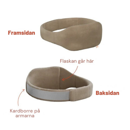 Bärbar Värmebälte för Smärtlindring och Komfort