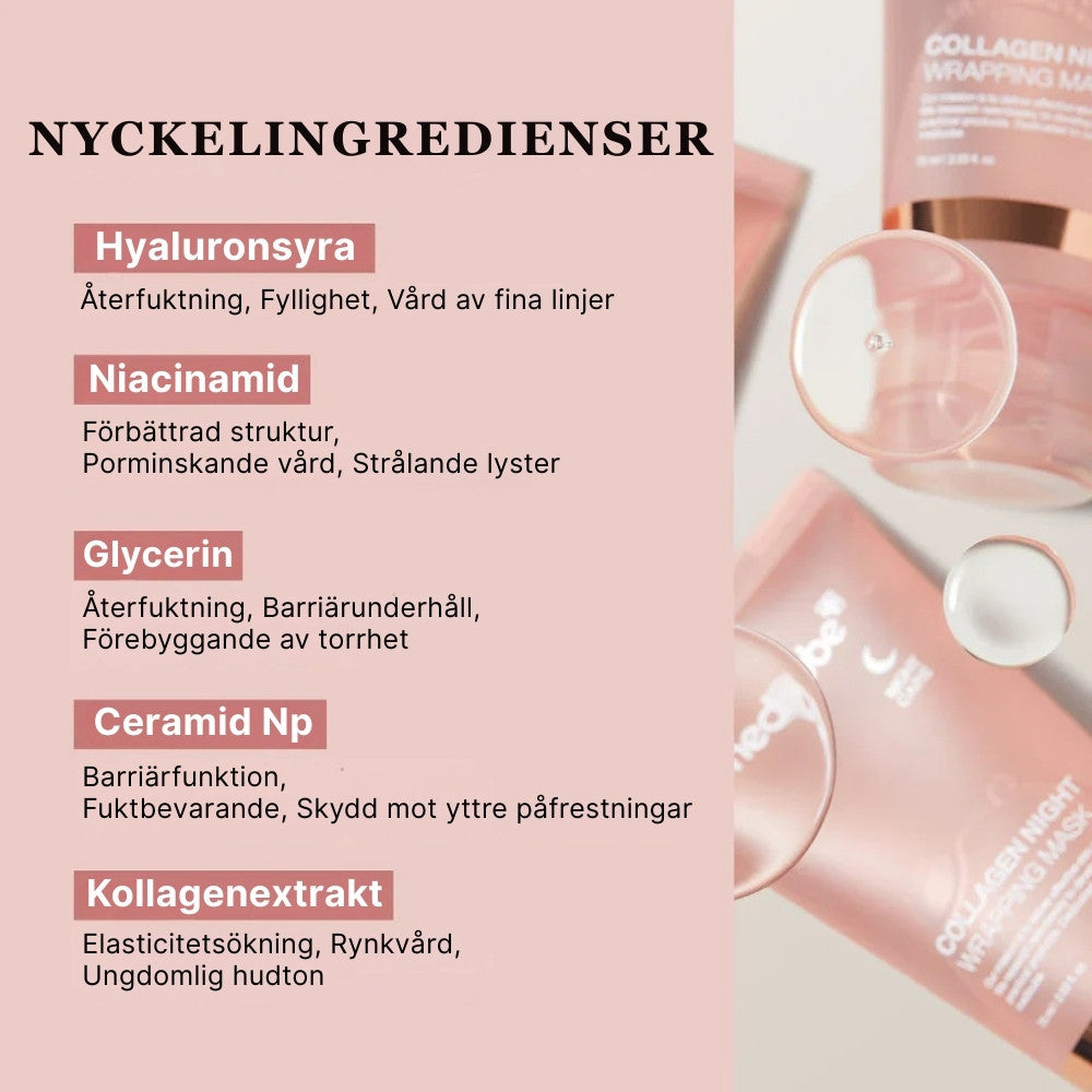 Medicube Kollagen nattinpackningsmask