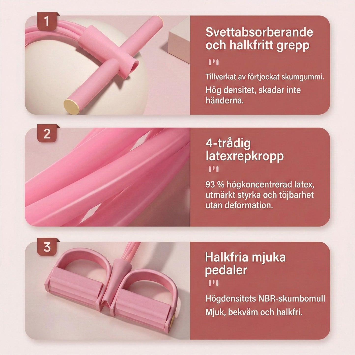 ButikNova™ Träningsanordning med motståndsband
