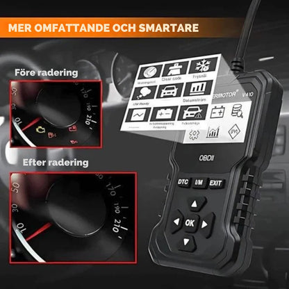 Snabb bilscanner för feldiagnos OBD2