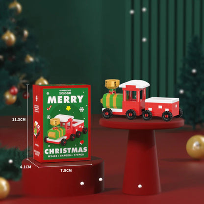 SANTA BYGGBLOCK™ – 12 KREATIVA JULFIGURER FÖR FAMILJEN