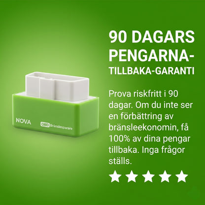 NOVA™ OBD Bränslesparare — kör längre på varje tank