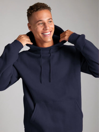 Rese-hoodie i flygplansläge
