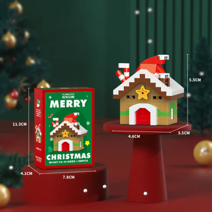 SANTA BYGGBLOCK™ – 12 KREATIVA JULFIGURER FÖR FAMILJEN