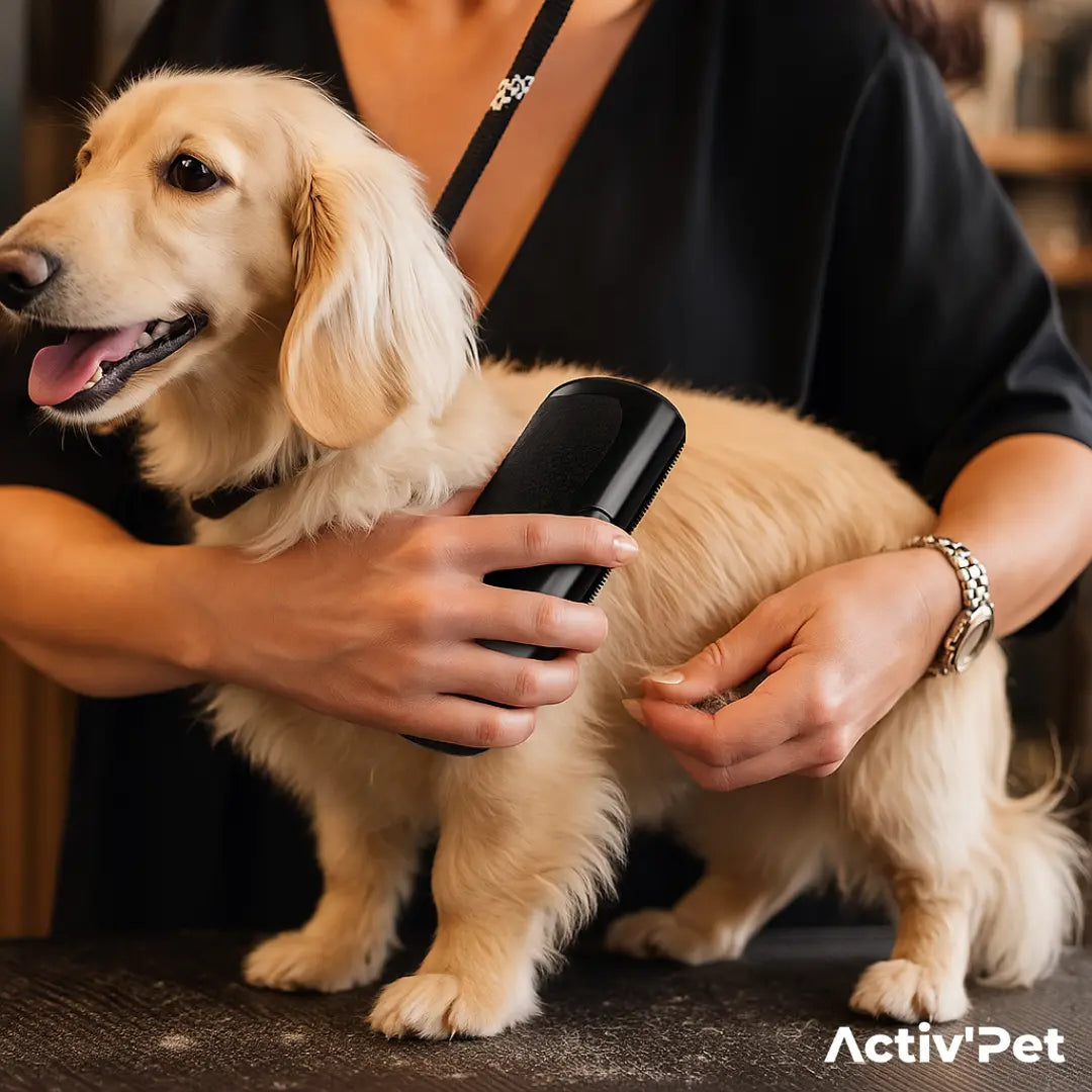 NOVA™ Pälsborste — Effektiv Hårborttagning för Hund &amp; Katt
