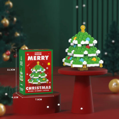 SANTA BYGGBLOCK™ – 12 KREATIVA JULFIGURER FÖR FAMILJEN