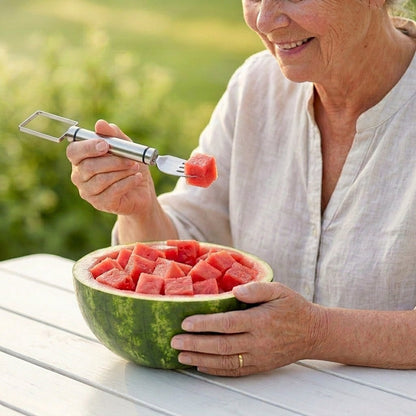 Njut av vattenmelon