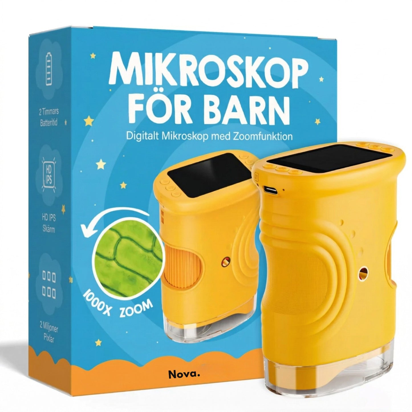 Nova Äventyrsmikroskop® (Startset för påskpresent)
