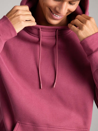 Rese-hoodie i flygplansläge