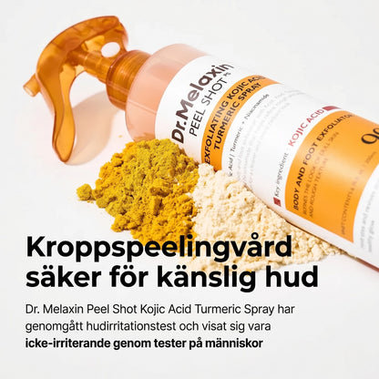 Peel Shot exfolierande spray med kojinsyra och gurkmeja