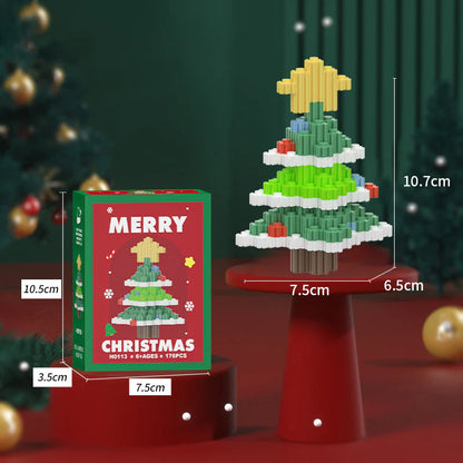 SANTA BYGGBLOCK™ – 12 KREATIVA JULFIGURER FÖR FAMILJEN