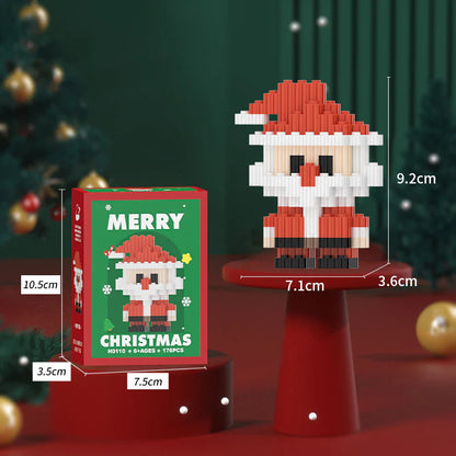 SANTA BYGGBLOCK™ – 12 KREATIVA JULFIGURER FÖR FAMILJEN