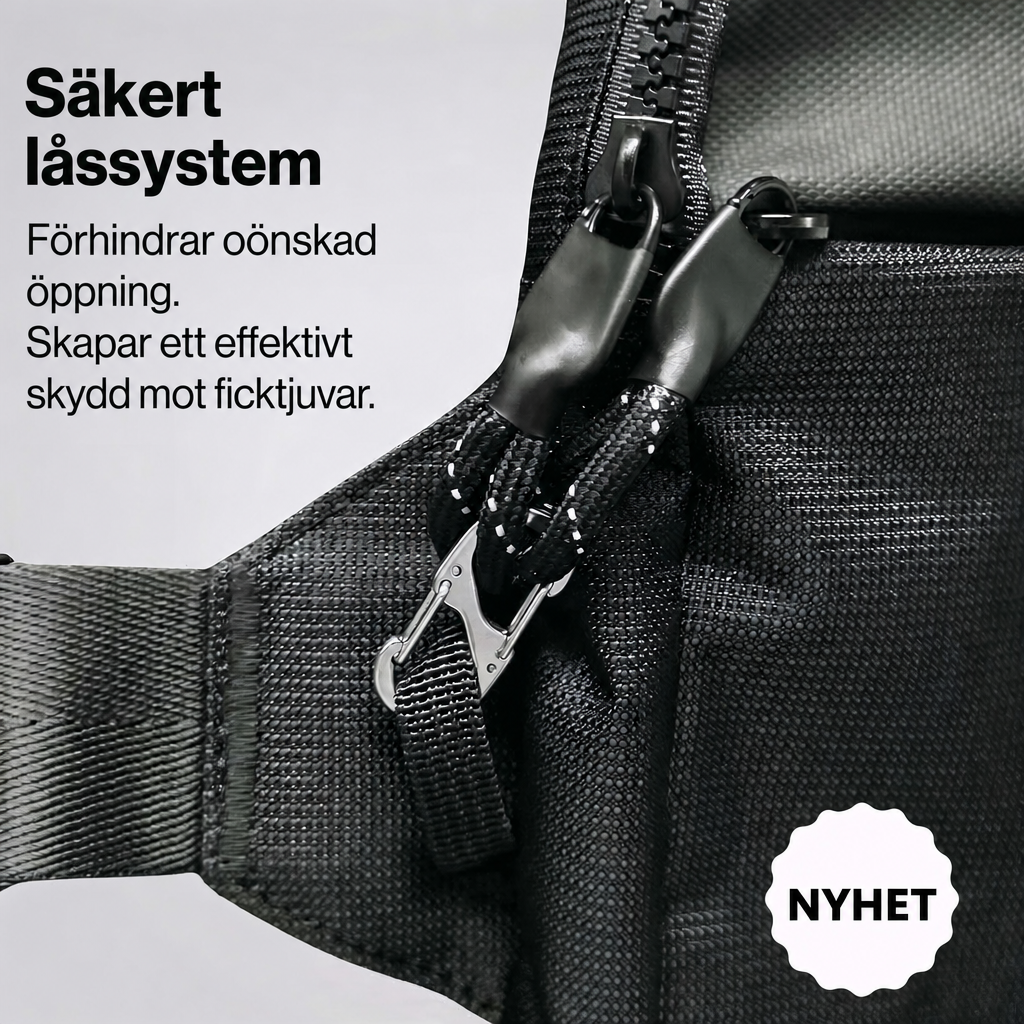 Säkert låssystem mot ficktjuvar