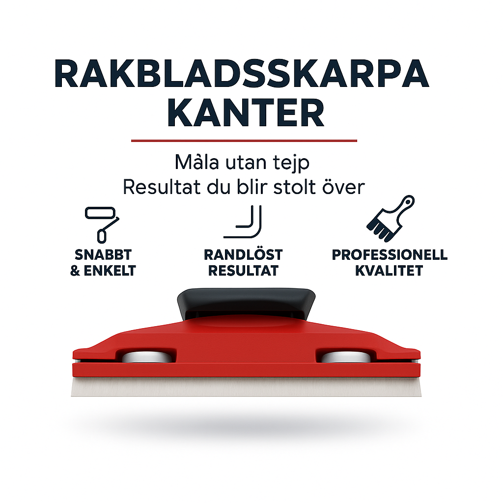 NOVA EdgeFlow Målarguide — skarpa kanter utan tejp