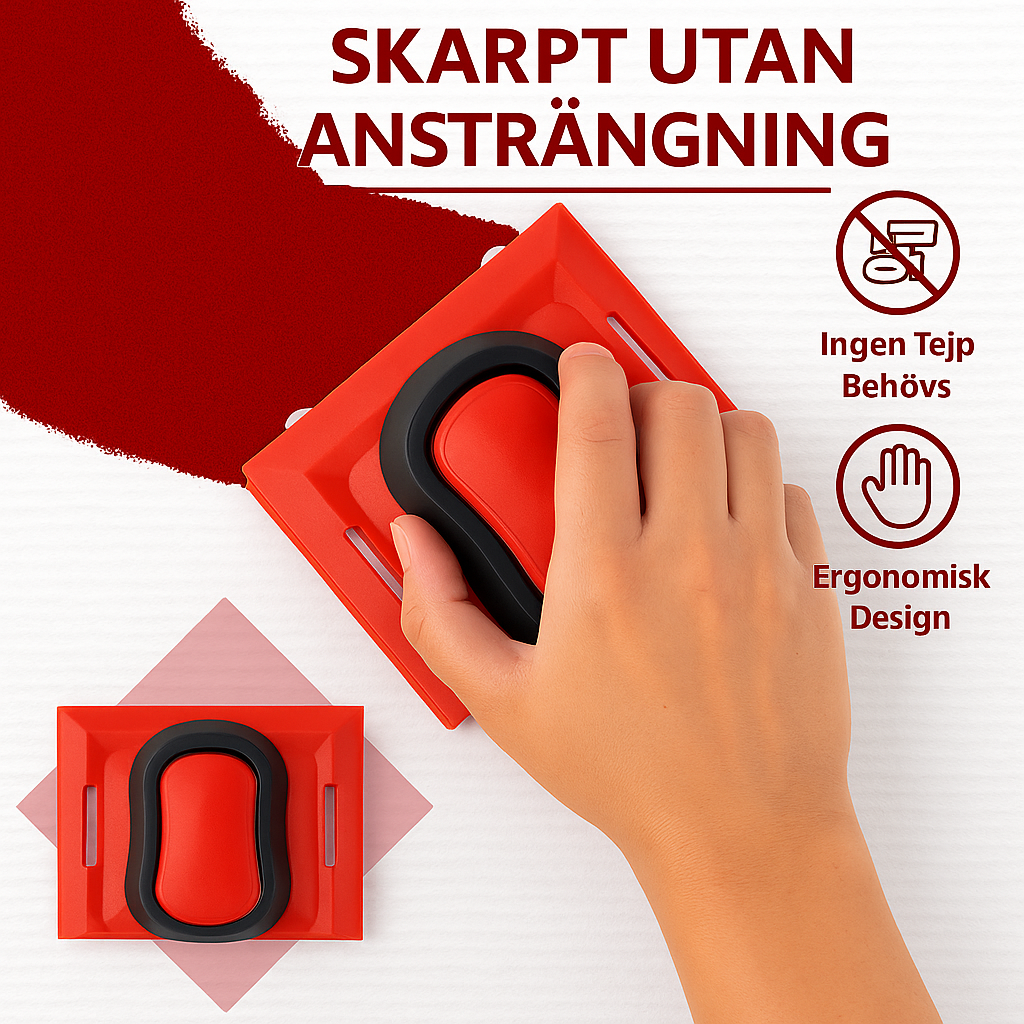 NOVA EdgeFlow Målarguide — skarpa kanter utan tejp