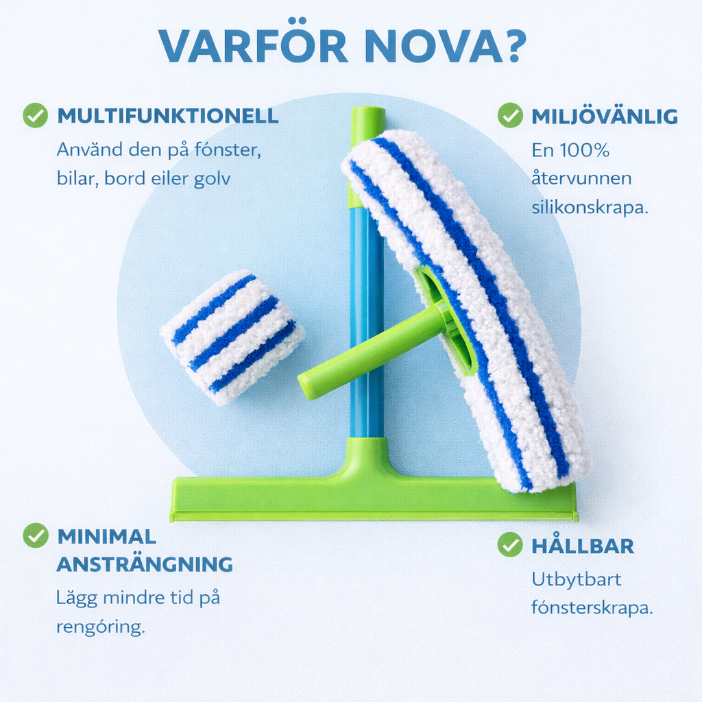 NOVA — Rena fönster utan krångel