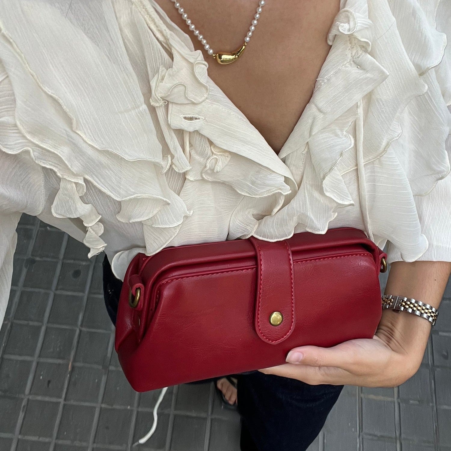Libra vintageväska
