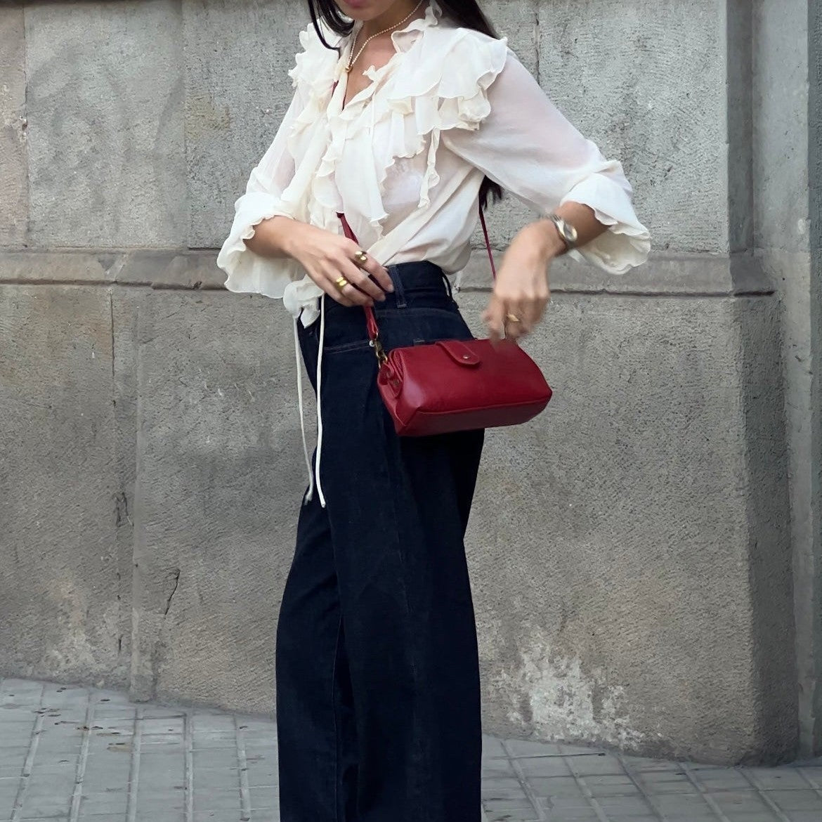Libra vintageväska
