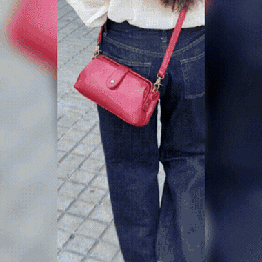 Libra vintageväska buren crossbody