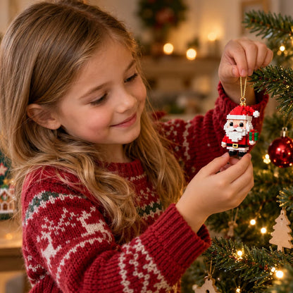Mini-julkalender med byggklossar – 24 julfigurer du bygger själv