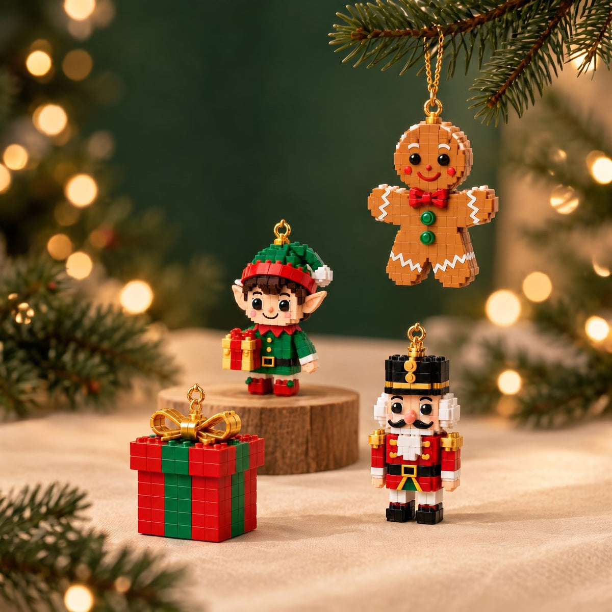Mini-julkalender med byggklossar – 24 julfigurer du bygger själv