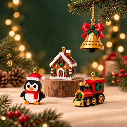 Mini-julkalender med byggklossar – 24 julfigurer du bygger själv
