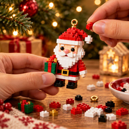 Mini-julkalender med byggklossar – 24 julfigurer du bygger själv