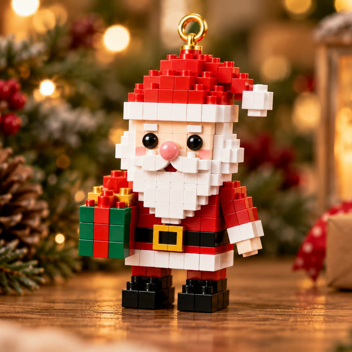 Mini-julkalender med byggklossar – 24 julfigurer du bygger själv
